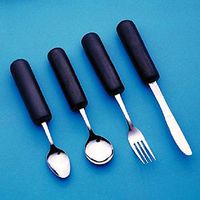 EZ Large Grip Weighted Utensils - Teaspoon
