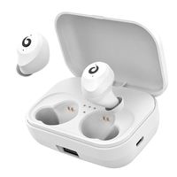 True Wireless Earbuds Bluetooth 5.0 Earbuds Waterproof with 2200 mAh Charging Case/Box Built-in Mic Stereo Wireless in-Ear Earphones