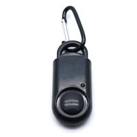 Dasunny 130dB Safe Sound Emergency Personal Alarm with Carabiner, Black