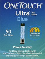 OneTouch Ultra Blood Glucose Test Strips Blue - 50 ct