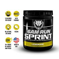 6AM Run - Pre Workout Supplement Pre Sprint Run - Amino Energy Lemonade - Pre Workout For Runners - Pre Workout Runners - Runners Supplements - Best Pre Workout Supplement For Running - 30 Scoops