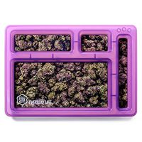 Stax NYC Rolling Tray, Translucent Purple (LARGE)