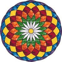 Quantum Biophysics® Natural Power Ionic Magic Mandala Disc 10.78k Neg Ions