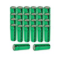 2/3AAA Battery 1.2V ni-mh Rechargeable Battery 400mAh Count :Pcs (26)