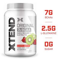 XTEND Original BCAA Powder Strawberry Kiwi Splash | Sugar Free Post Workout Muscle Recovery Drink with Amino Acids | 7g BCAAs for Men & Women| 90 Servings