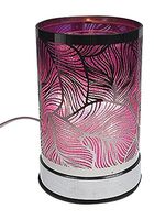 Vista Electric Touch Oil Warmer Metal Aroma Fragrance Lamp Purple Leaf Design