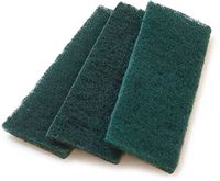 Carlisle 4072908 Deli Slicer Scrub Pads, 4-1/2" Length x 1.62" Width, Green (Pack of 720)