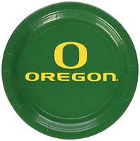 Mayflower Distributing Company 55184 10Count University of Oregon Plate, 9", Multicolor