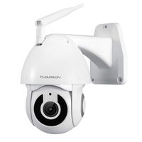 FLOUREON YI IOT PTZ WiFi IP Camera Outdoor CCTV 1080P, Pan/Tilt, Two-Way Audio, Smart Tracking, Motion Detection, IP66, IR Night Vision, Free Cloud Storage, Built-in SD Slot, Compatible with Alexa