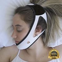 PrimeSiesta: Anti Snoring Chin Strap - Snore Stopper - & Snoring Solution - Breathable, Flexible & Easily Adjustable with Eversoft Technology (Small)