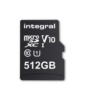 Integral 512GB microSDXC CL10 UHS-I U1 Smartphone and Tablet Memory Card