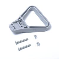 Karcy 1 Pieces Battery Winch Trailer Quick Connector Handle Plug Connect Disconnect Gray