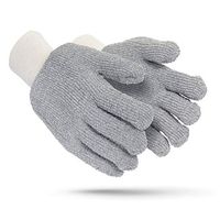 Worldwide Protective Products Gloves, Loop-Out Terry 24 oz Gray Size Large - American Mad