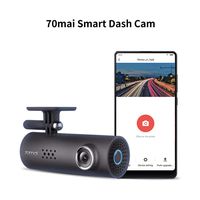 70mai Dash Camera for Cars, 1080P, 130° Wide Angle, Built-in WiFi Dash Cam, Emergency Recording, APP Control Dashboard, Car Camera Recorder with Night Vision, G-Sensor, Car DVR