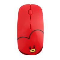 Bosunshine - BTS Wireless Mouse Portable Mobile Optical Mouse with USB Receiver for Notebook, PC, Laptop, Computer, MacBook(H01)