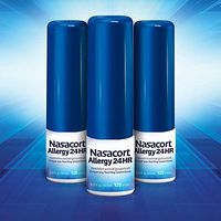 Nasacort Allergy 24hr, 3Pack (3 Bottles, 120 Sprays Each) Ewldk