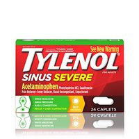 TYLENOL Sinus Congestion & Pain, Severe Caplets Daytime Non-Drowsy 24 EA