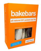 bakebars All-Natural Protein Bar Kit - PB Choc Chip - Includes Pre-Measured, Macro-Friendly Ingredients for 10 Nutrition Bars - Soy, Gluten & Dairy Free - Plant Based - Healthy Snack