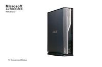 Acer Veriton L4630G Ultra Small Form Factor Desktop, Intel Core i5 4590S up to 3.7GHz, 8G DDR3L, 240G SSD, WiFi, BT, VGA, DVI, Win 10 64 Bit-Multi-Language Supports English/Spanish/French(Renewed)