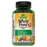 Ultimate Wholefood Multivitamin For Men & Women – Natural Probiotic, Omega 3 & 6, Mushroom & Whole Food Blends With 30 Vitamins & Minerals – Boost Digestion, Immune System & Metabolism – 90 Vegan Tabs