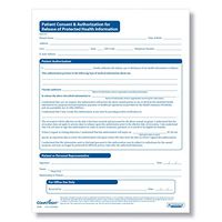 ComplyRight HIPAA Patient Consent & Authorization for Release of PHI 200PK
