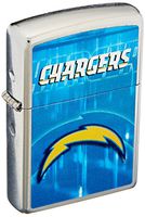 Zippo NFL San Diego Chargers Street Chrome Pocket Lighter