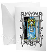 The High Priestess Card Gift Box Set of 12 Note Cards