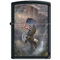 Zippo Blaylock Old Glory at Half Dome Lighter