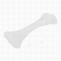 Ucland Self Locking Nylon Cable Cord Wire Zip Ties Strap 9inch 500Pcs White