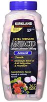 Kirkland Signature Chewable Ultra Strength Antacid / Calcium SUpplement 1000mg 265 ct - 2pk