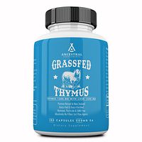 Ancestral Supplements Grass Fed Thymus Extract (Glandular) — Supports Immune, Histamine, Allergy Health (180 Capsules)