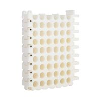 Cable Comb Tool 48-Hole Cable Dresser, Bundler and Organizing Tool for Data Center, Server Rooms and Machine Room Wire Management and Organizer (6 holes x 8 rows, White)