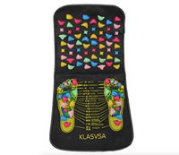 Foot Leg Massager Mat Health Care Acupressure Chinese Reflexology Walk Stone Pain Relieve