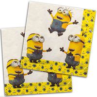 Amscan 999843 33cm Minions Luncheon Napkins