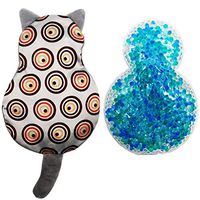 Kids Ice Pack, Hot or Cold Pack Gel Bead Cooling Pad, Reusable for Injuries Medical Health,Swelling and Pain Relief, Tired Eyes, Child Injury, Headache, Sinus Relief