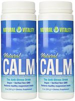 Natural Vitality Natural Magnesium Calm (2 Bottles of 8 Ounce)