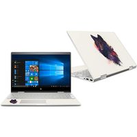 MightySkins Skin Compatible with HP Envy x360 Convertible 15" (2018) - Universal Wolf | Protective, Durable, and Unique Vinyl Decal wrap Cover | Easy to Apply, Remove | Made in The USA