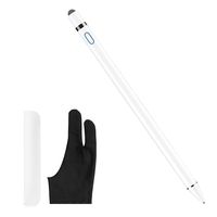 Stylus Pen for Touch Screens, XIRON Rechargeable 1.5 mm Fine Point Active Stylus Pen Smart Digital Pencil Compatible with iPad and Most Tablets High Precise Pencil with Glove