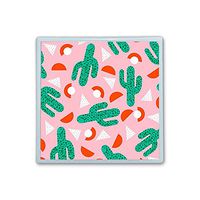 XIANN Care Contact Lens Box Holder Container Case Storage Eyecare Kit - Cactus