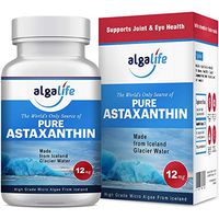 Algalife Pure Astaxanthin - Supports Immune Health Support Joint Pain & Eye Health, Made from Natural Icelandic Water, Super Powerful Antioxidant, 12 mg, 50 Vegan Soft Gels.