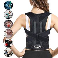 Back Braces Posture Corrector for Women and Men, Correct Hunchback, Reduce Lower and Upper Back Pain (M)