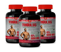 Muscle Maker Pills - TRIBULUS TERRESTRIS 1000MG - 45% STEROIDAL SAPONINS - tribulus - 3 Bottles (300 Capsules)