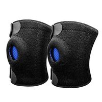 MoKo Open Patella Knee Brace Support, Adjustable Knee Strap with Silicone Gel Cushion and 4 Side Stabilizers Spring for Arthritis Meniscus Tear, Joint Pain Relief, Injury Recovery, Tendonitis, 2 Pack