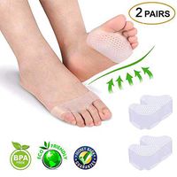 Y-only Gel Metatarsal Forefoot Pads Medical Gel Forefoot Ball of Foot Cushions Shoe Insoles Metatarsal Pads Women Shoe Inserts for Foot Pain Relief 3pairs