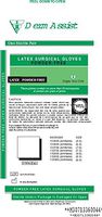 Innovative Heachlthcare Corp - Dermassist Latex 133 Series Textured Powder Free Surgical Glove, Size 6.0