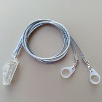 BTE Hearing Aids Clips Safty Protection Accessory Commonly Used for Children & Adults (Grey)