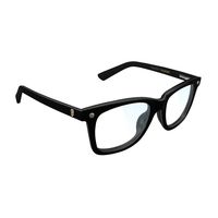 GLASSY Mikemo Premium Blue Light Blocking Glasses, Anti Eyestrain and fatigue, Computer and Glasses for Gaming, Matte Black Frame, Clear Lens