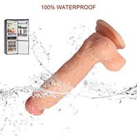 LUOWEIWEI Women Dilló 7.5 Inch Realistic Huge Penetrator Toys for Women with Suction Cup Soft Waterproof Long Toys LUOWEIWEI