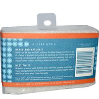 Twist Naked Sponge, Small, 2 per Pack. This multi-pack contains 4 packs.
