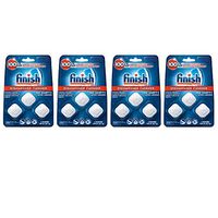 Finish In-Wash Dishwasher Cleaner: Clean Hidden Grease & Grime, 3 ct - 4 pack